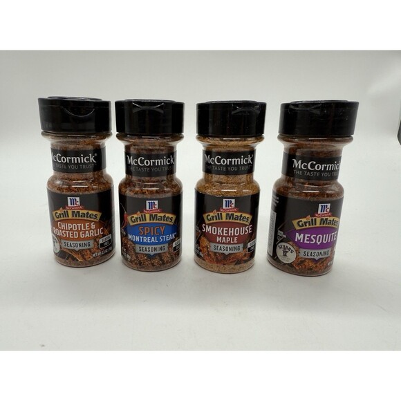 McCormick Grill Mates Everyday Blends Grilling Variety 4 Pack SpicMontreal Steak - Picture 8 of 16